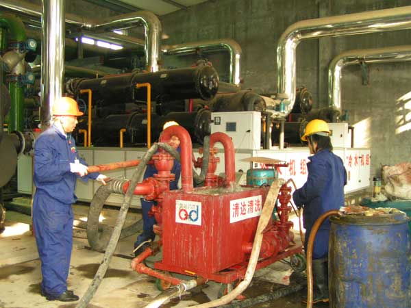 瑞普生化冷水機(jī)組化學(xué)清洗