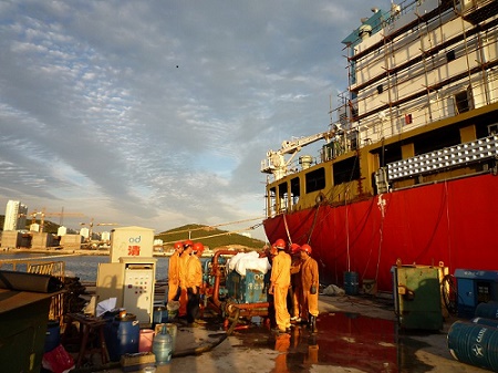 船廠潤滑油清洗工程