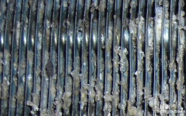 空調換熱器結垢 空調換熱器結垢