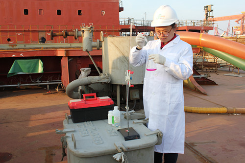 船舶管道超分子膜化現場化驗分析